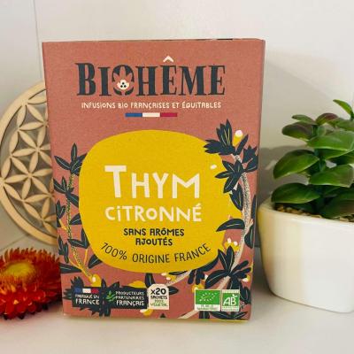 Infusion thym citronne